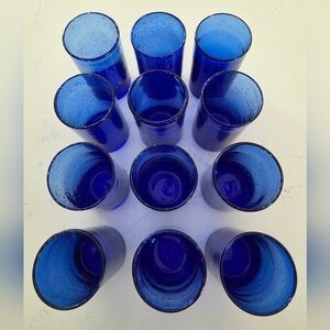 Cobalt Blue Bubble Glasses